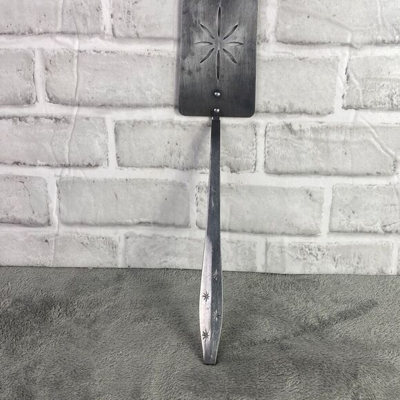 Vintage Regent Sheffield MCM Starburst Spatula Hook End - Picture 1 of 8